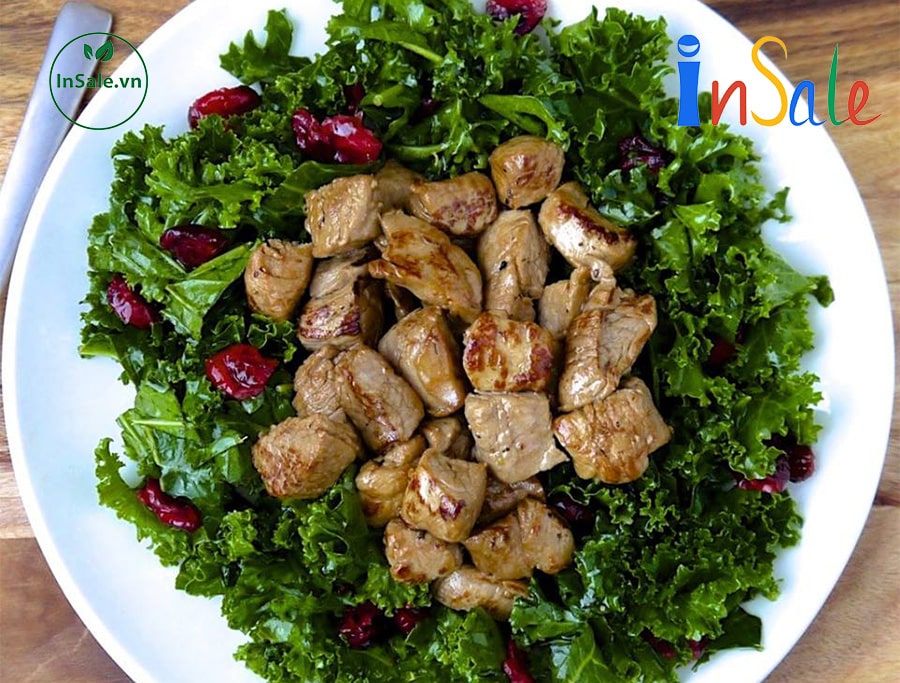 Cải xoăn Kale xào thịt bò thơm ngon bổ dưỡng