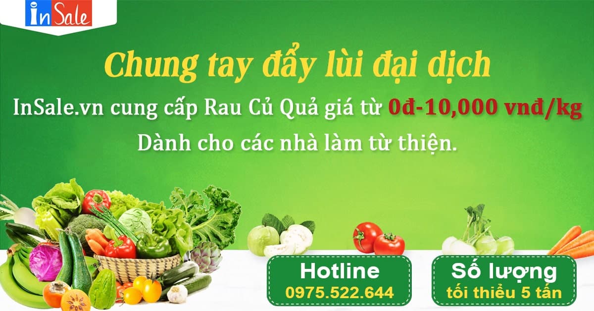 Rau củ quả Đà Lạt đồng giá 10k