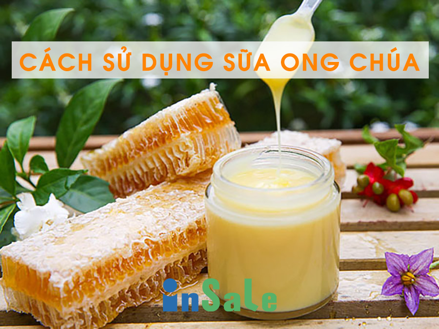 Cách sử dụng sữa ong chúa uống và đắp mặt hiệu quả