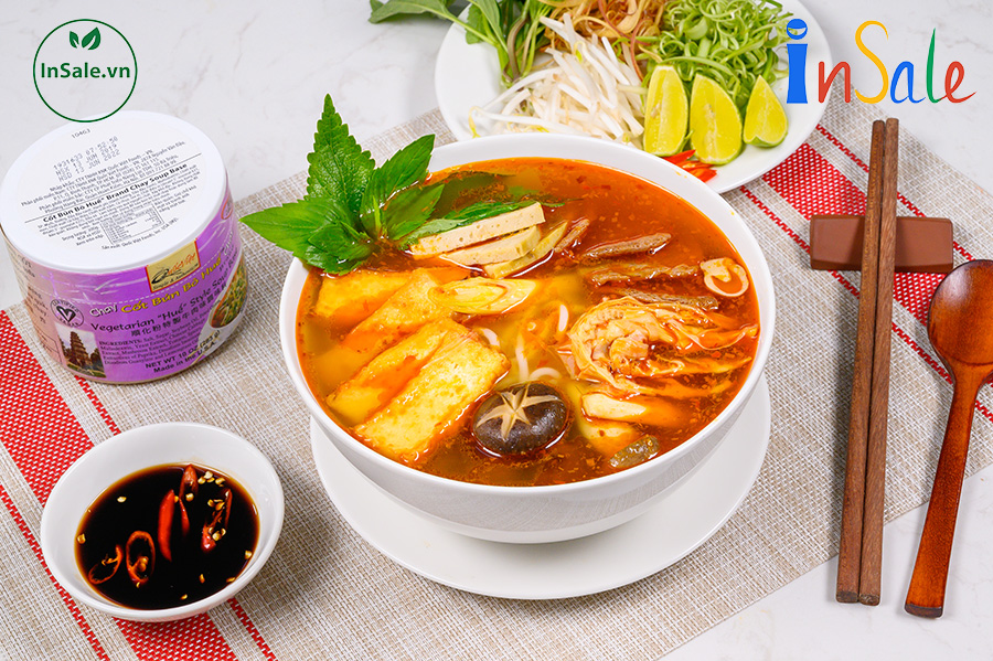 Công thức nấu bún bò Huế chay