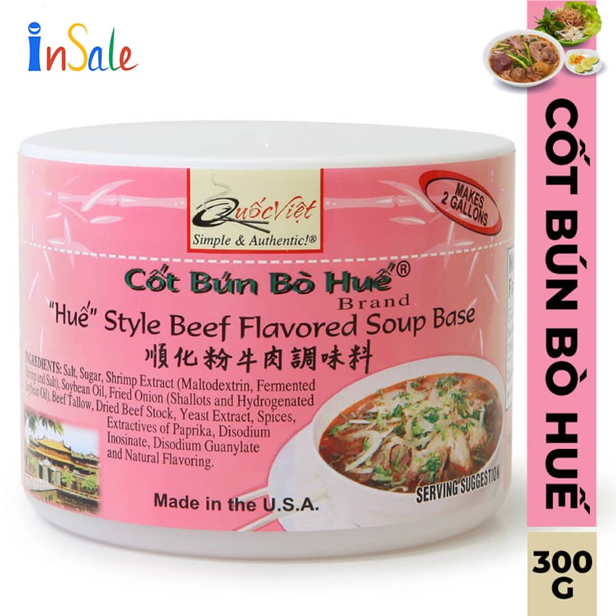 Cốt bún bò Huế sản xuất tại Mỹ