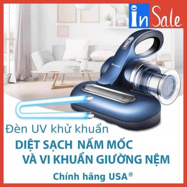 Máy hút bụi diệt khuẩn cầm tay Mamibot UVLITE 100