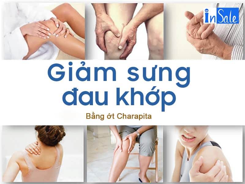 Giảm đau khớp bằng ớt Charapita