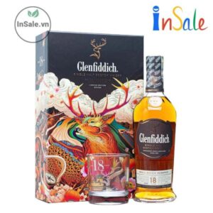 RUOU GLENFIDDICH 18 NAM HOP QUA TET 2021