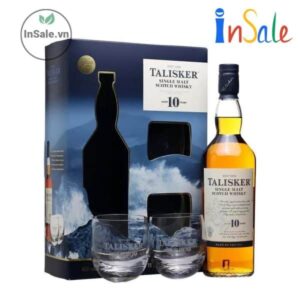 RUOU TALISKER 10 NAM HOP QUA 2 LY