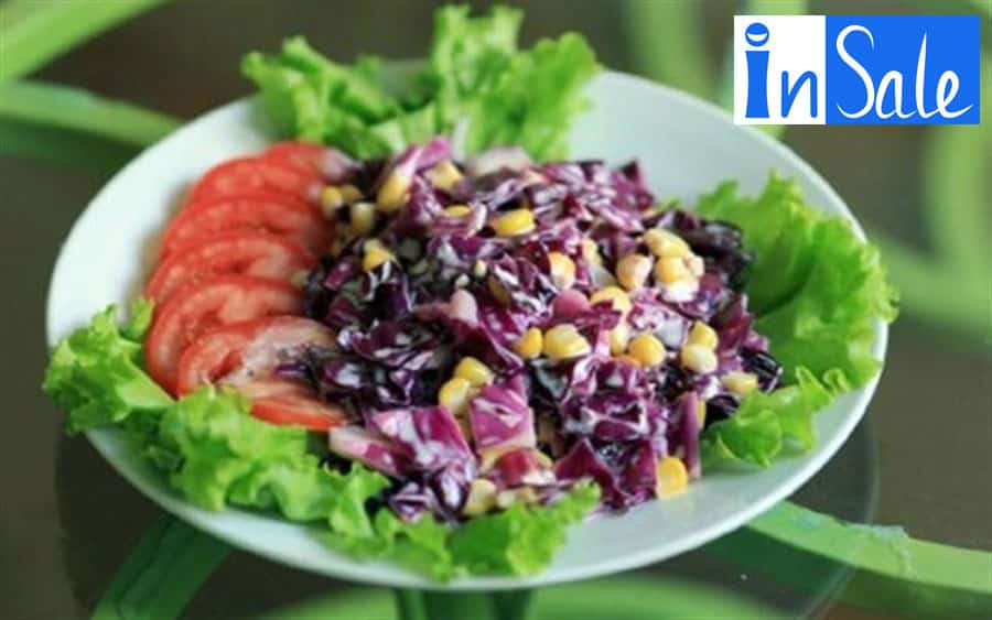 Salad bắp cải tím