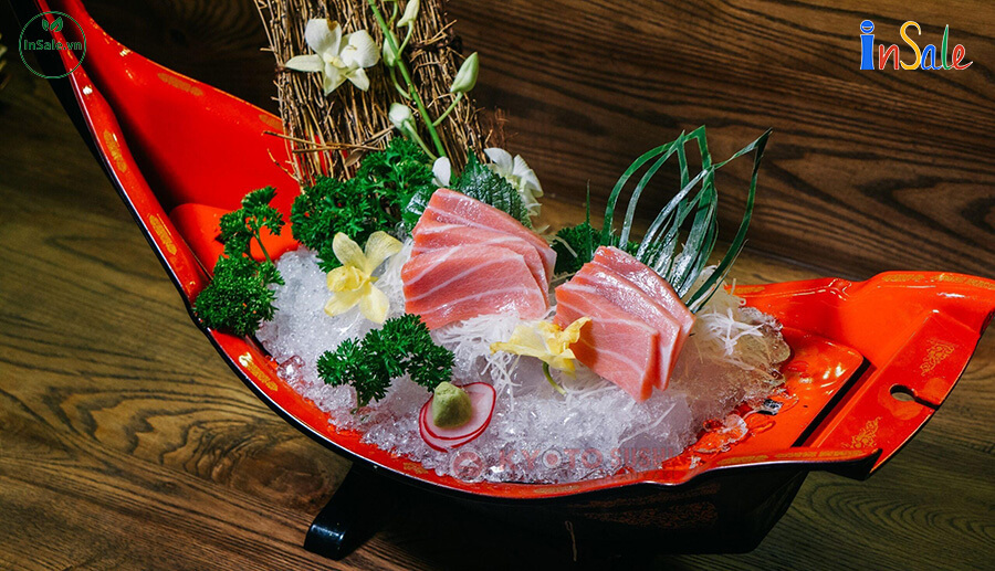 Sashimi cá ngừ đại dương