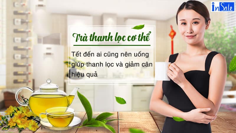 Trà hoa vàng giúp thanh lọc cơ thể